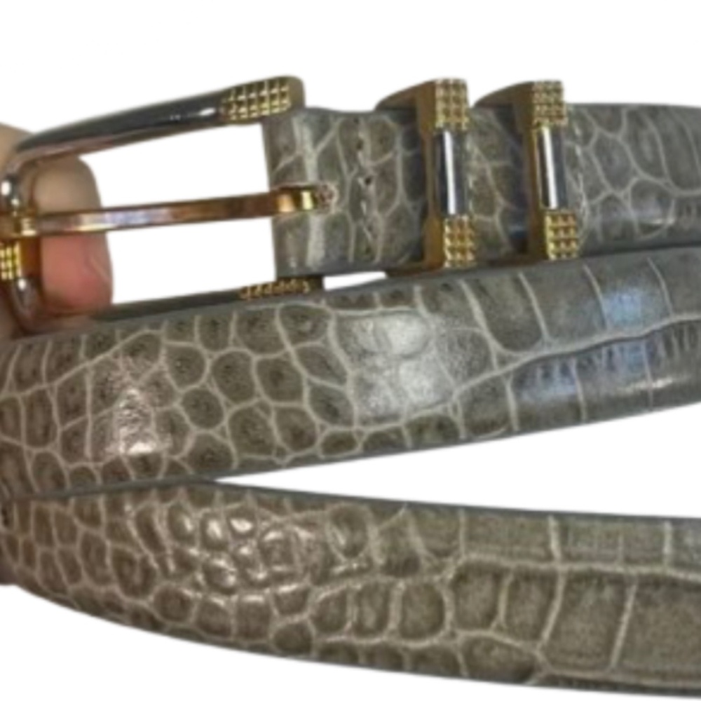 Carlisle leather genuine Gold and Silver belt Accessory new - Picture 10 of 15